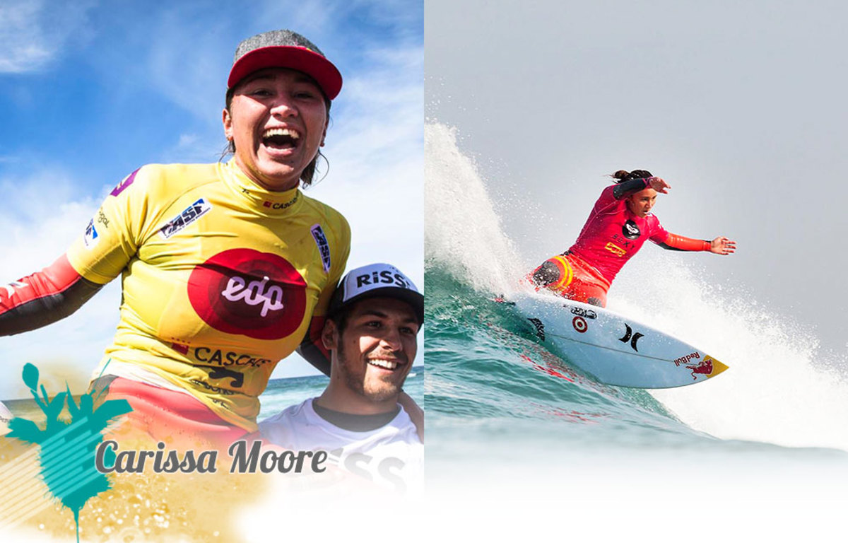 Two-time ASP world champion Carissa Moore is number one on our list of the 10 hottest girls in surfing. Photos courtesy of ASP Two-time ASP world champion Carissa Moore is number one on our list of the 10 hottest girls in surfing. Photos courtesy of ASP
