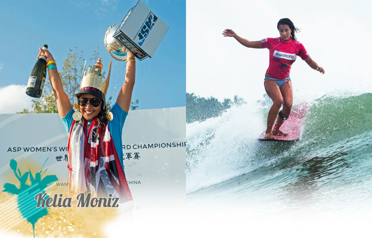 Hottest girls in surfing - Kelia Moniz. Photos courtesy of ASP