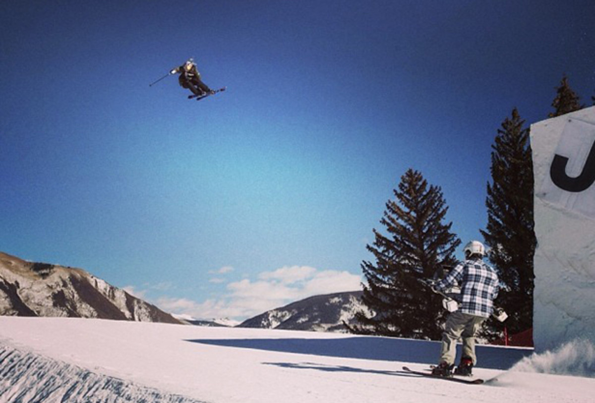 Kaya Turski may be Canadian, but she still called Mammoth (and sister resort June Mountain) home this winter. Photo by Peter Morning/via Instagram