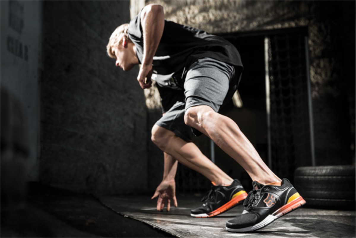 Agility workouts require fast twitch muscles, which helps Roczen improve reaction on the bike. This is great for keeping an athlete sharp and fit without being bored. Photo courtesy of Fox Head.