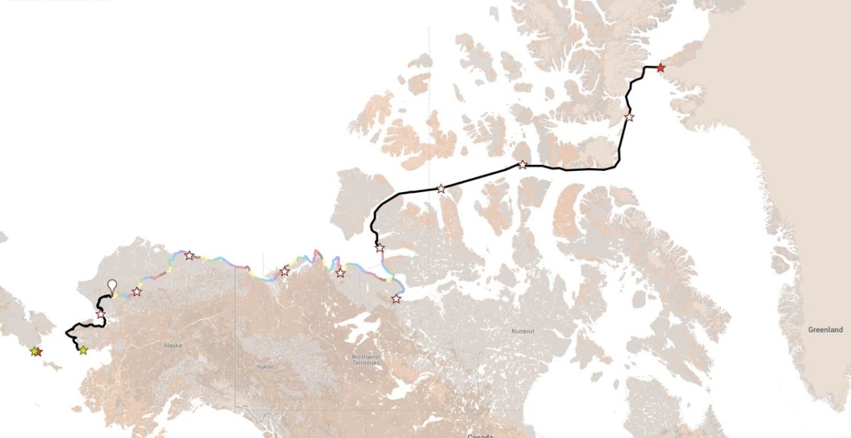 arctic kayak expedition