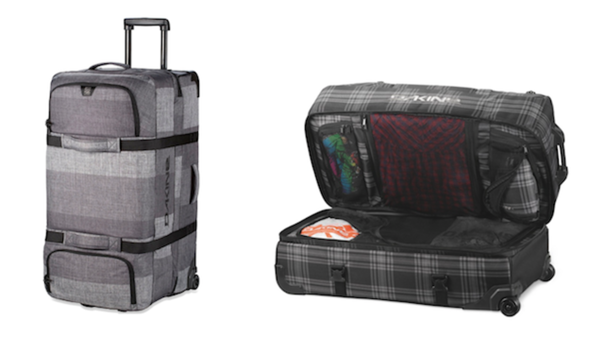 DaKine's Split Roller 100L is great for people traveling in pairs or for those who can't leave home without 'it." Photo courtesy of Dakine.com