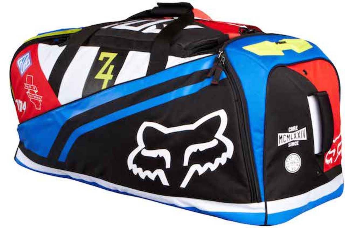 Fox's Podium Intake Gear Bag is great for throwing in and out of a truck. Photo courtesy of Fox Head, Inc.