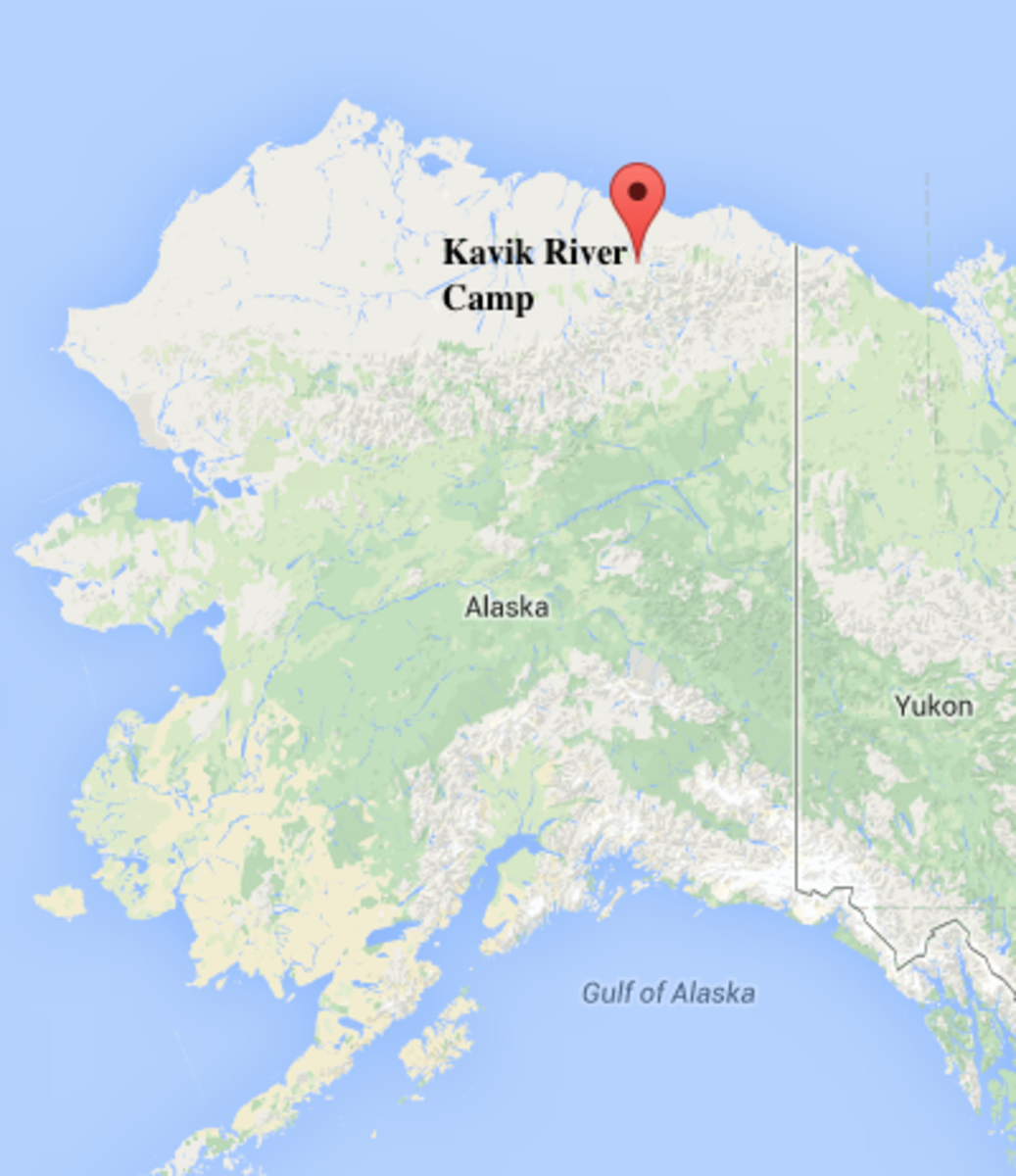 Map Of Kavik Alaska Living 'Life Below Zero' in Kavik, Alaska | Men's Journal Map Of Kavik Alaska Living 'Life Below Zero' in Kavik, Alaska | Men's Journal