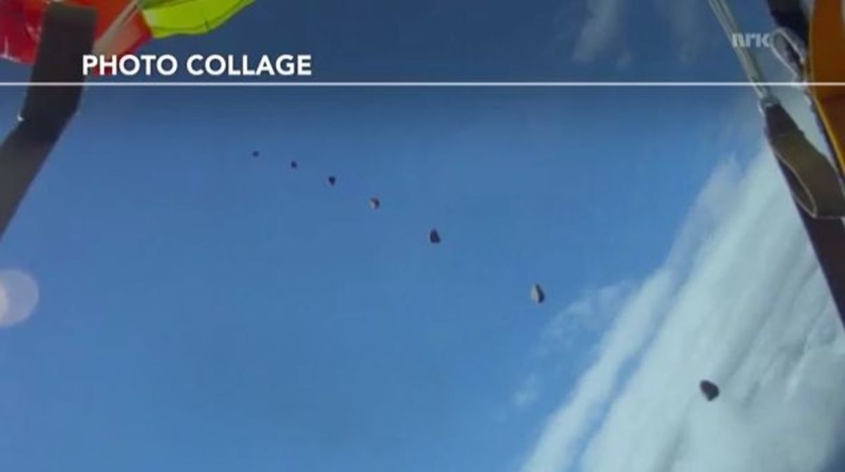 Photo collage from video report