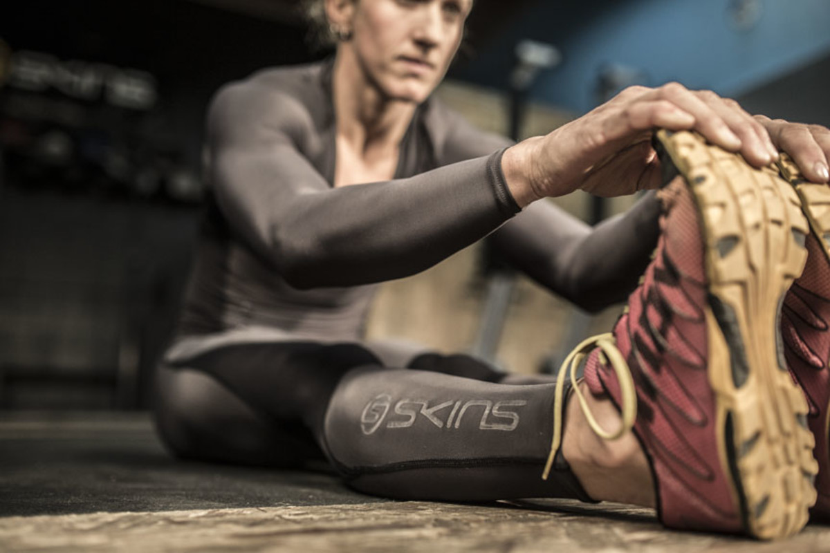 690A0237_small_courtesy SkinsCompression clothes also come in the form of full-body skinsuits meant to aid recovery after a big workout. Photo courtesy SKINS