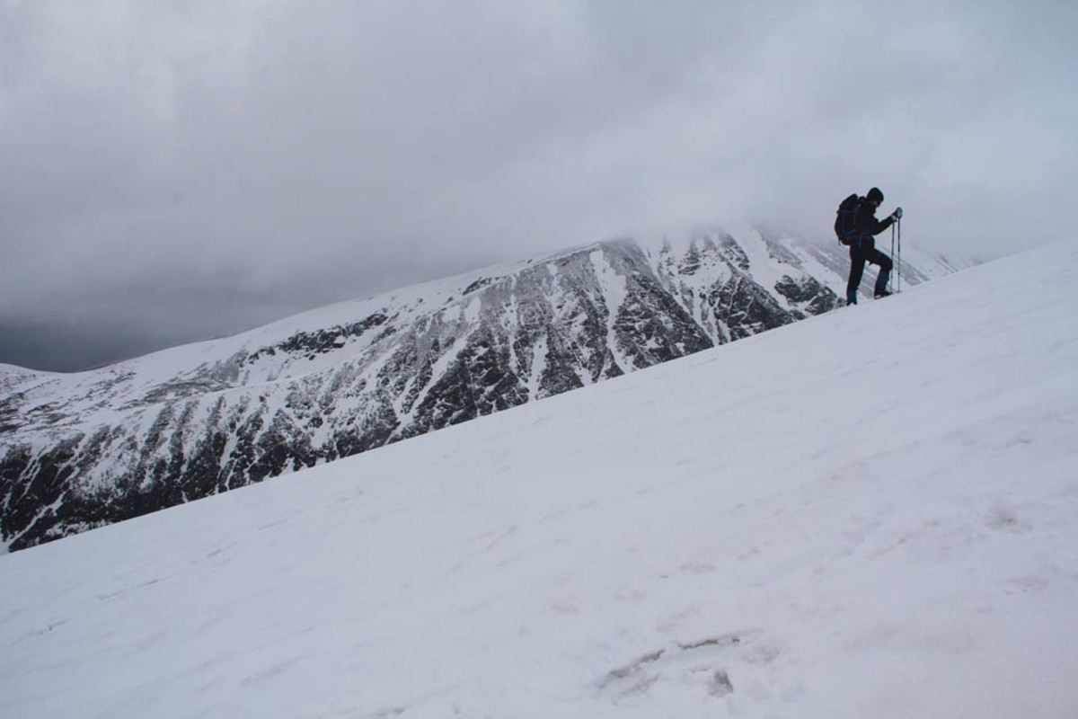 Turn back if storms roll in—no 14er is worth your life; Photo by Brandon Scherzberg