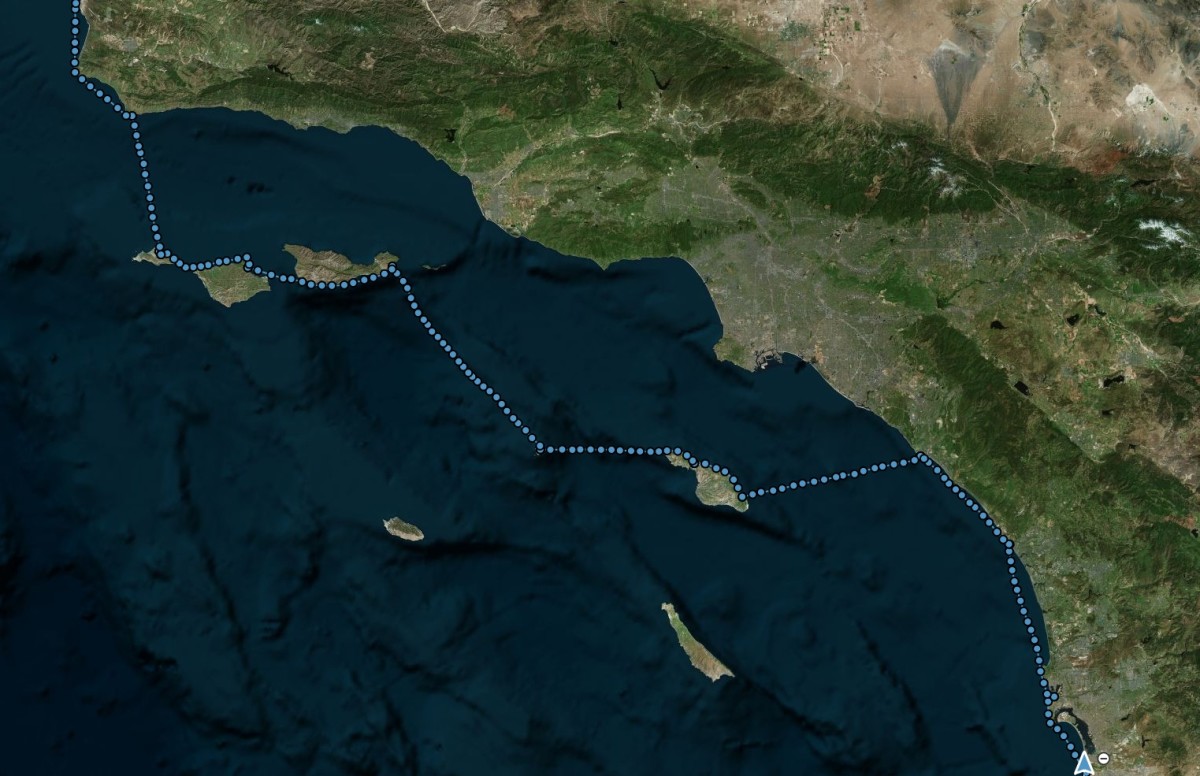 paddling the california coast