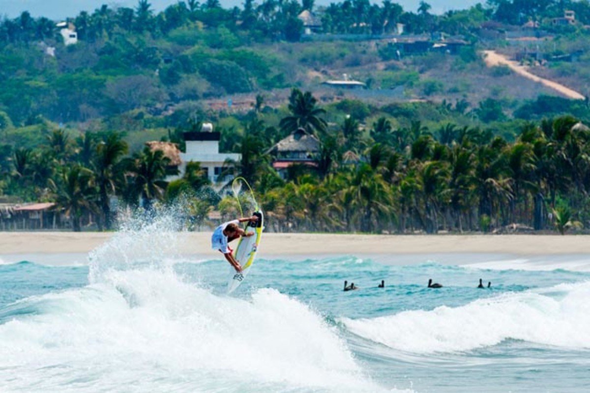 Ricky Whitlock at La Punta, Puerto Escondido, Mexico. Photo: Corey Wilson/Surfing magazine