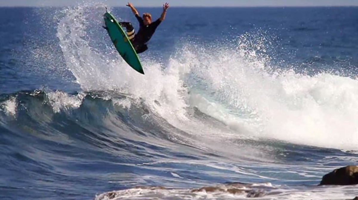 Born and bred in West Oz, Yadin Nicol is one of the many talented surfers to call the region home; frame grab from video