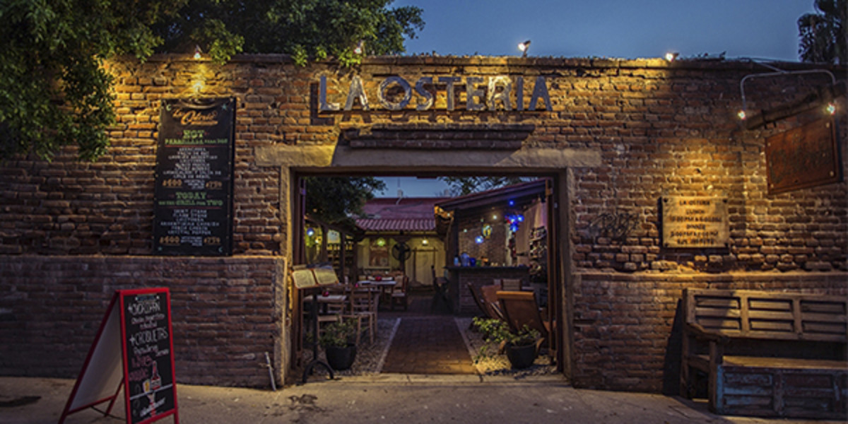 La Osteria, Just one of the many incredible restaurants in San Jose Del Cabo: Photo: La Osteria