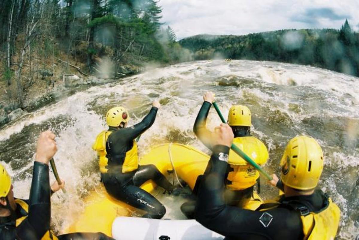 Dead River rafting POV