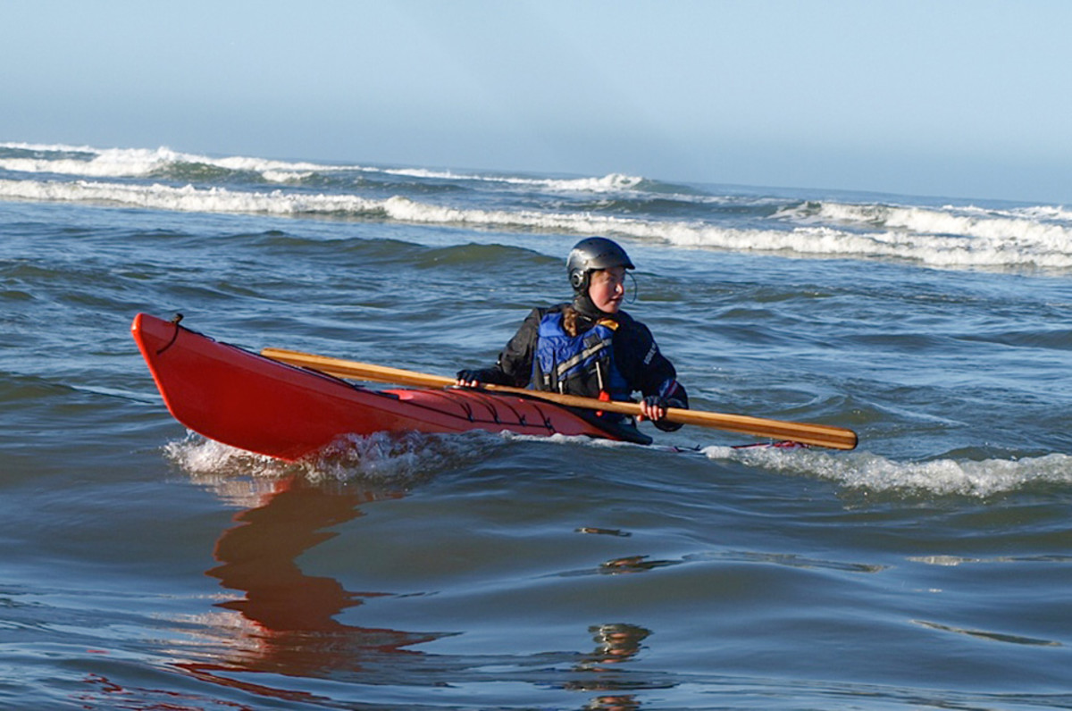 Helen Wilson - A multiple medal winner at the Greenland National Kayaking Championships