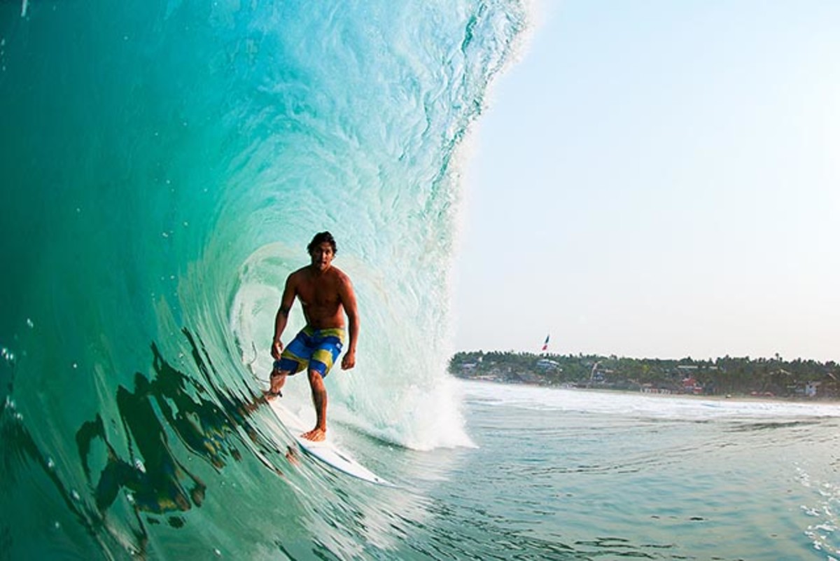 Puerto Escondido local Oscar Moncada is one of the many talented surfers to call this place home; photo: Corey Wilson/Surfing magazine