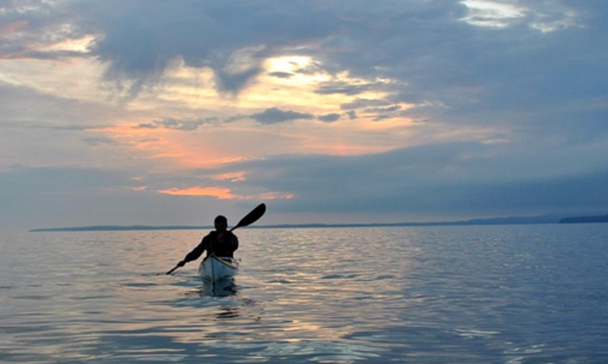 Speed Racer: Russell Henry in training for his Vancouver Island record bid. Photo courtesy Russell Henry.