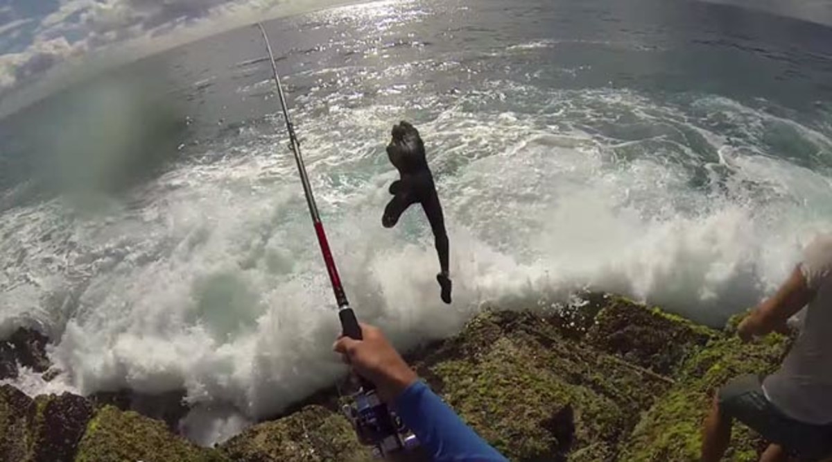 extreme fishing video
