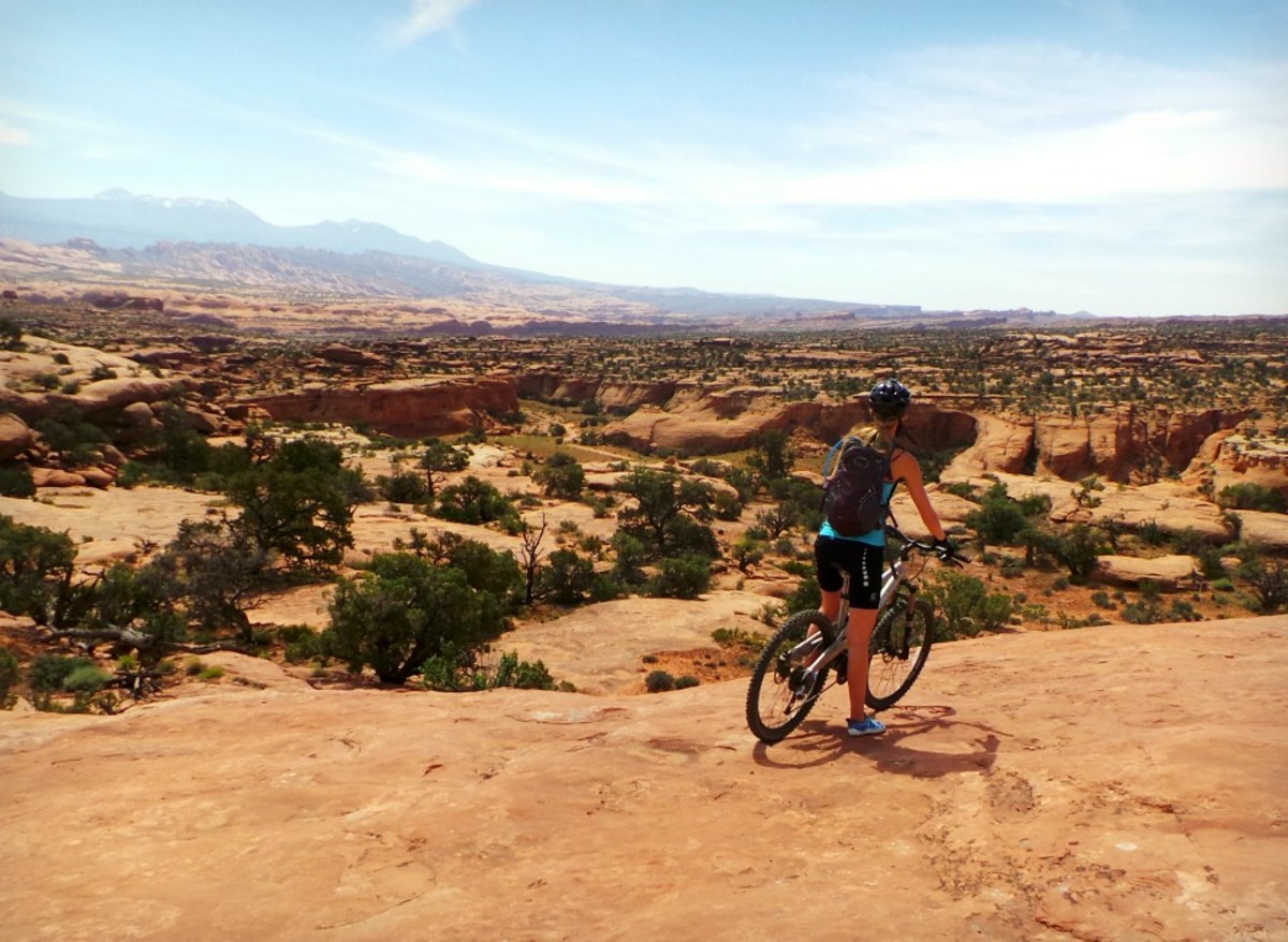 mountain biking