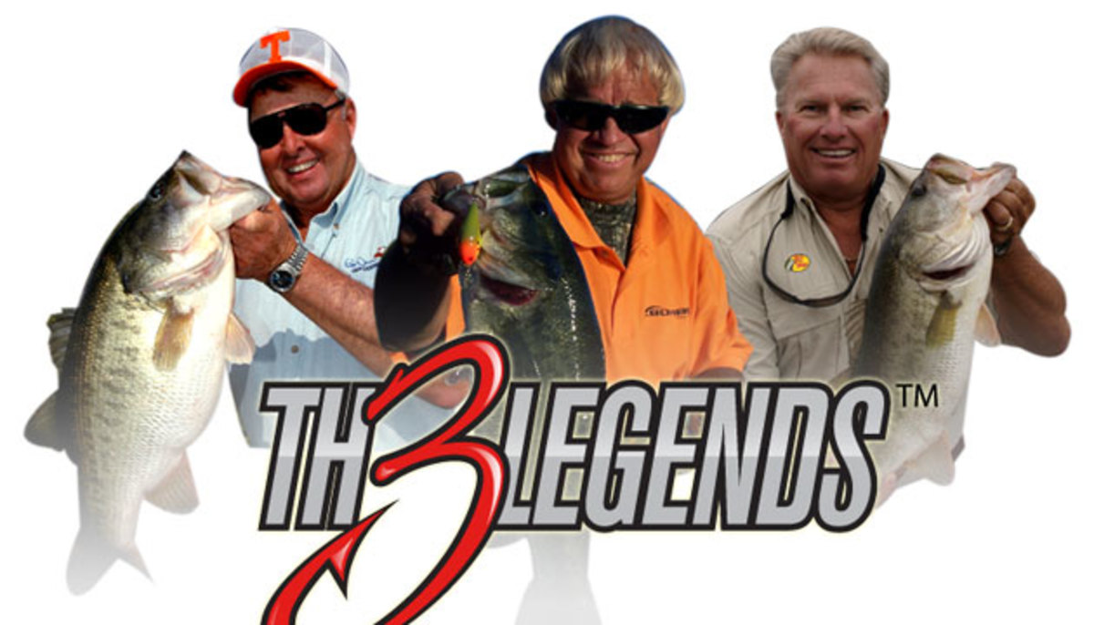 Bill Dance, Jimmy Houston and Roland Martin team up to offer custom tackle.