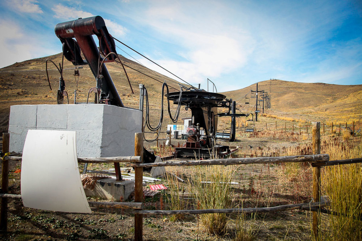 The Elko SnoBowl’s one lift offers affordable, healthy winter recreation for the community of Elko, Nevada. Photo: Derek Taylor