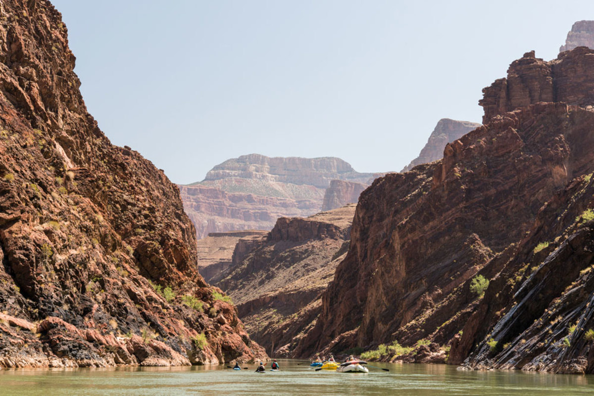 Rafting the Grand Canyon to Kanab Camp; photo by Kara Hudgens