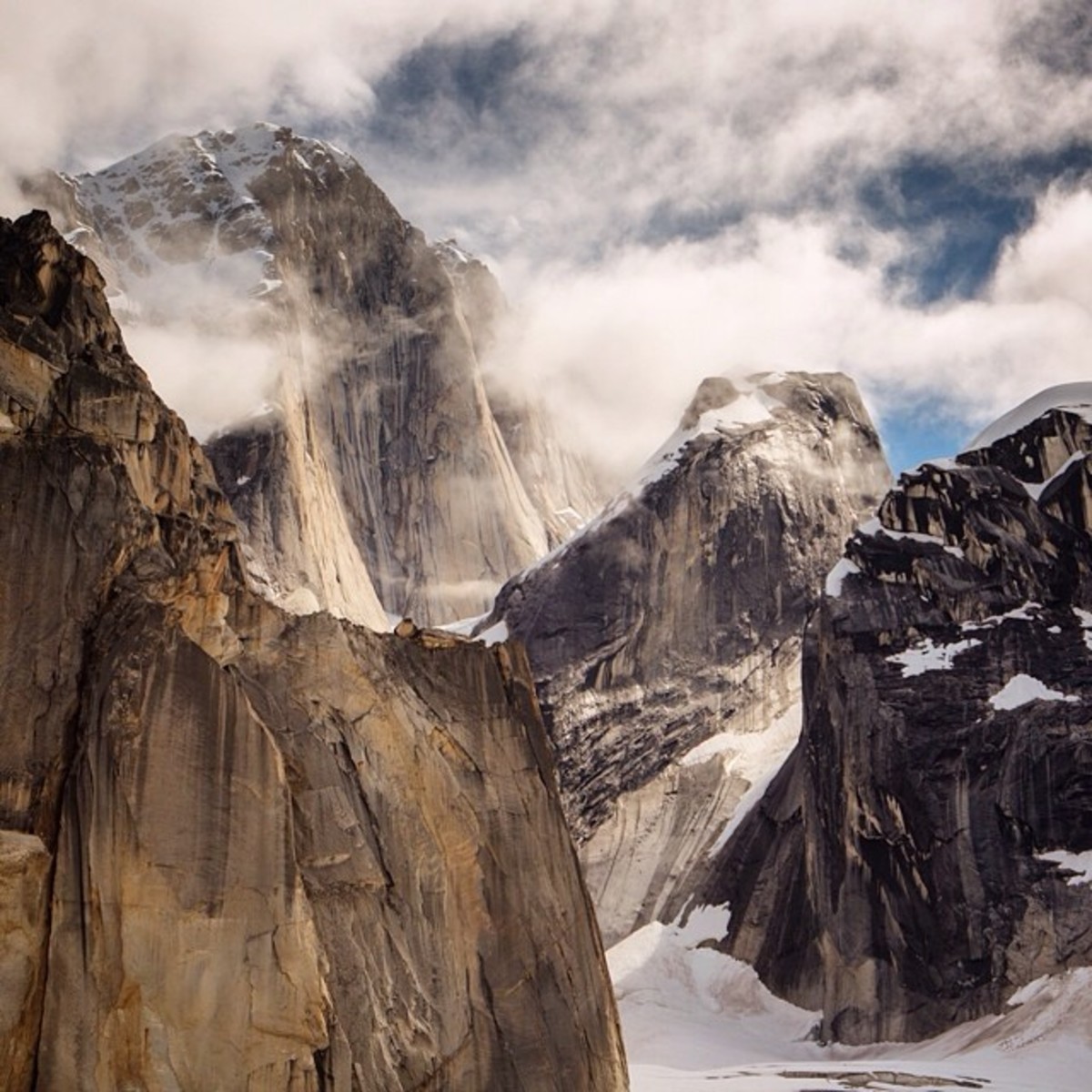 view from tent