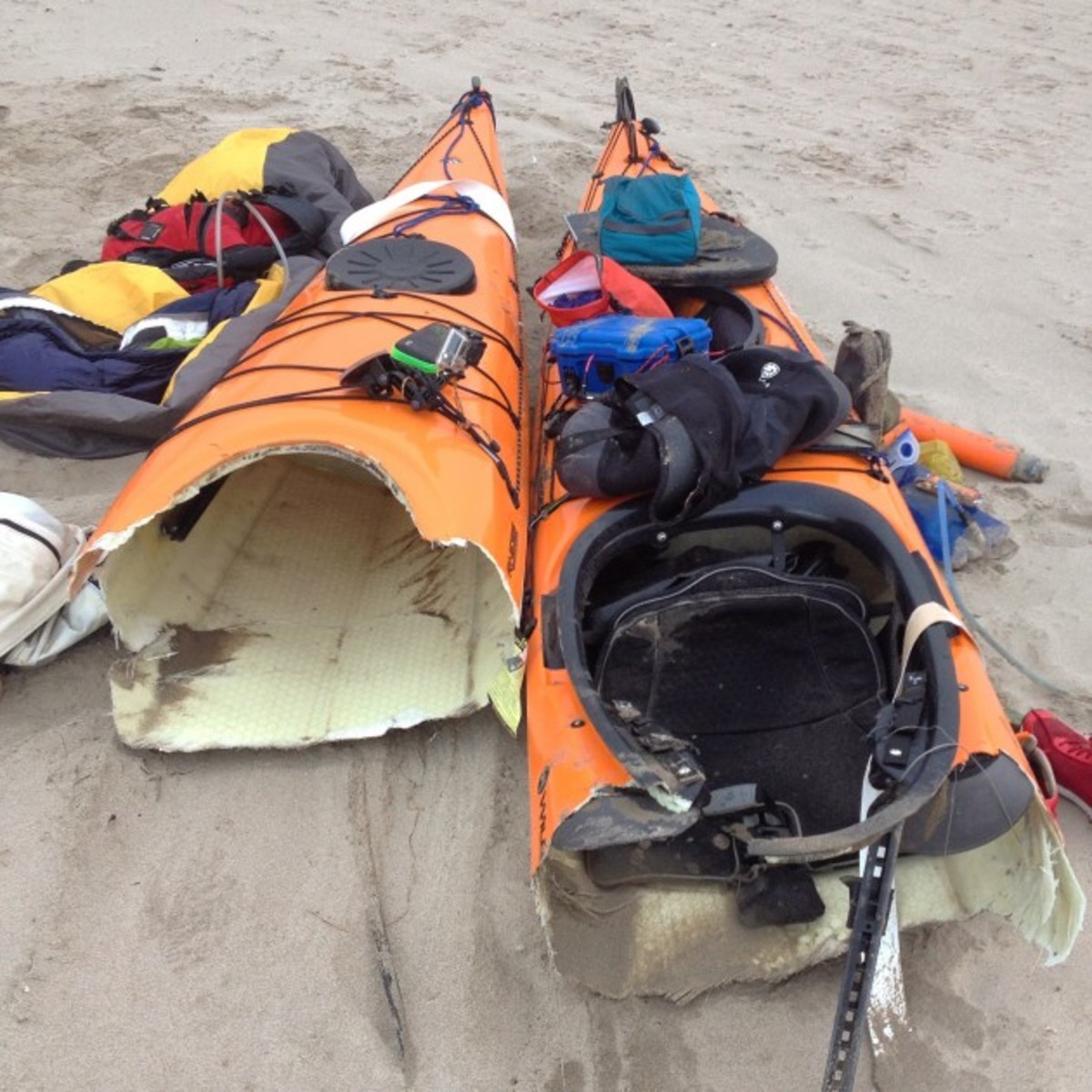 On shore the next morning. Photo: Daniel Fox