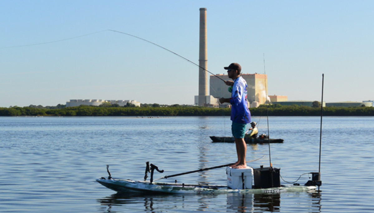 Another look at the Kahuna. Note the modified V hull, which makes this much more than a standard SUP.
