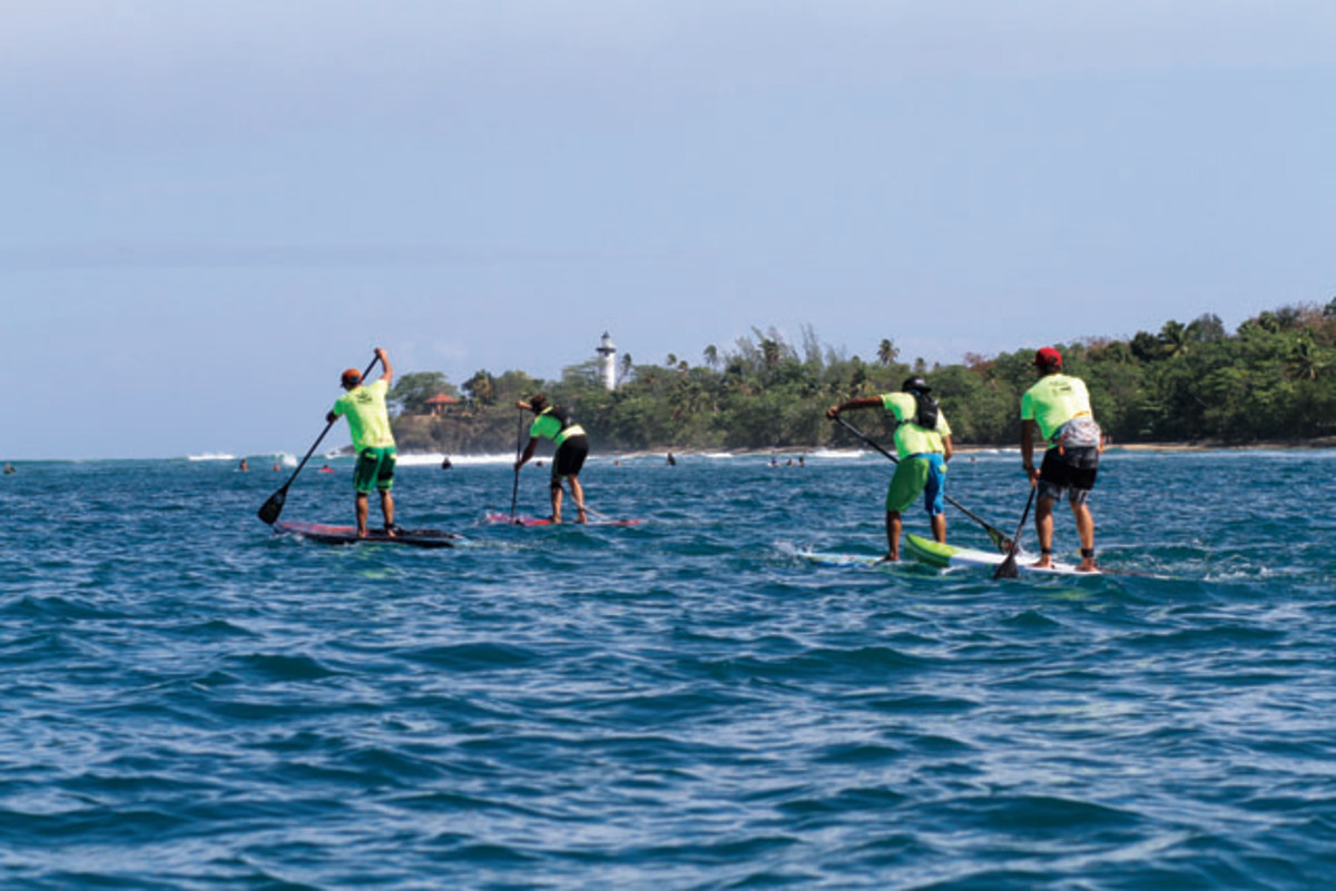 SUP destination Rincón Puerto Rico, angelo cordero, paddle town battle