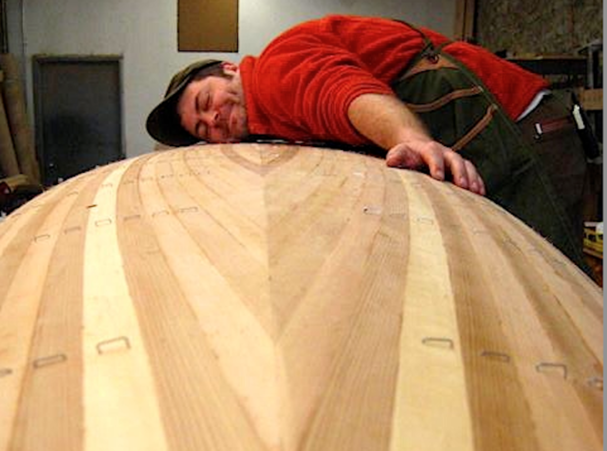 Nick offerman canoe building