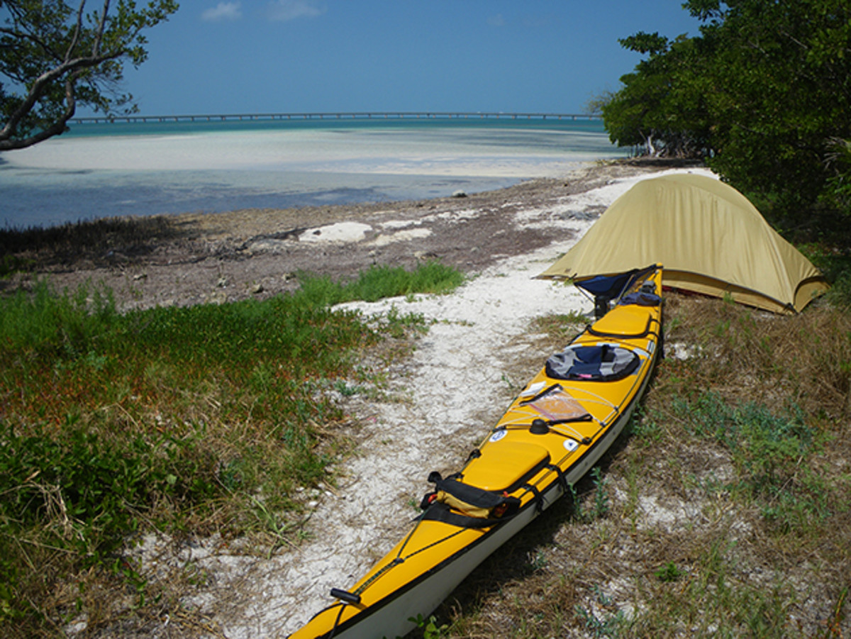 Laying low on the Molasses Key. Photo by Michael Daugherty