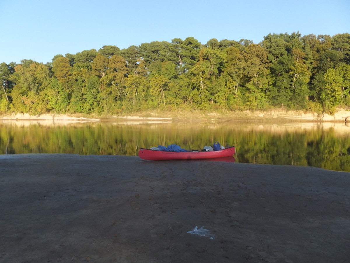 alone on red river