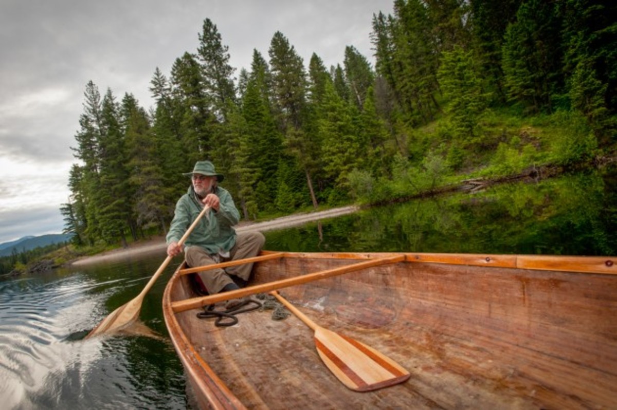 Alan Schmidt at Priest Lake, Idaho. Photo by Aaron Schmidt.