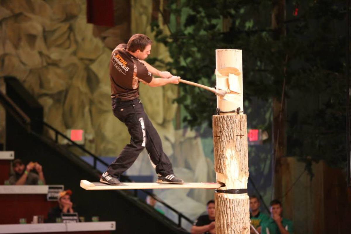 Springboard chop