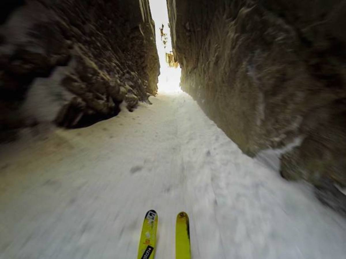 skiing Alaska