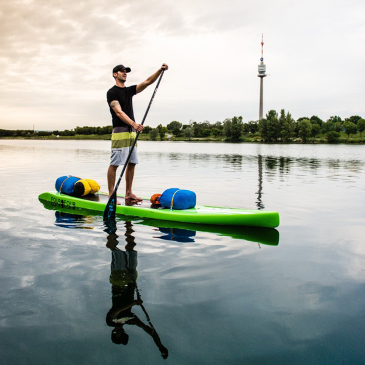 Danube River, Daniel Dutkowski, vienna, austria, standup paddling, 404 paddleboard, field notes, sup europe, jake newbrook
