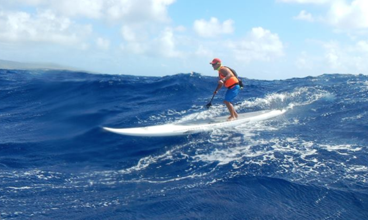 Big bumps for first-timers in the Pailolo Channel. Photo: Greg Leion