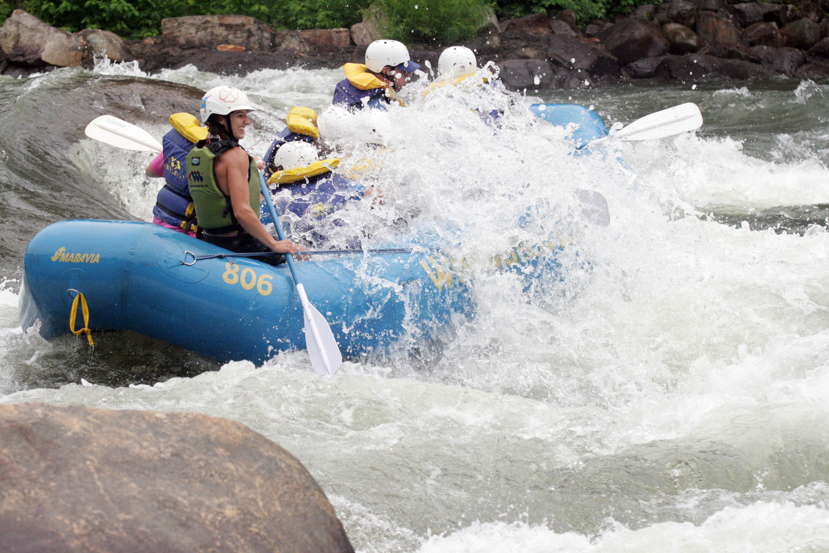 whitewater rafting