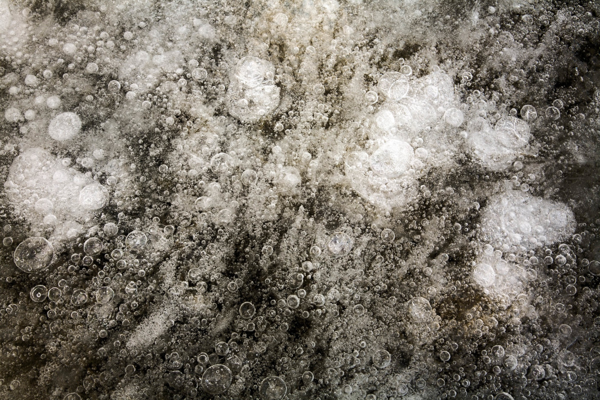 methane bubbles