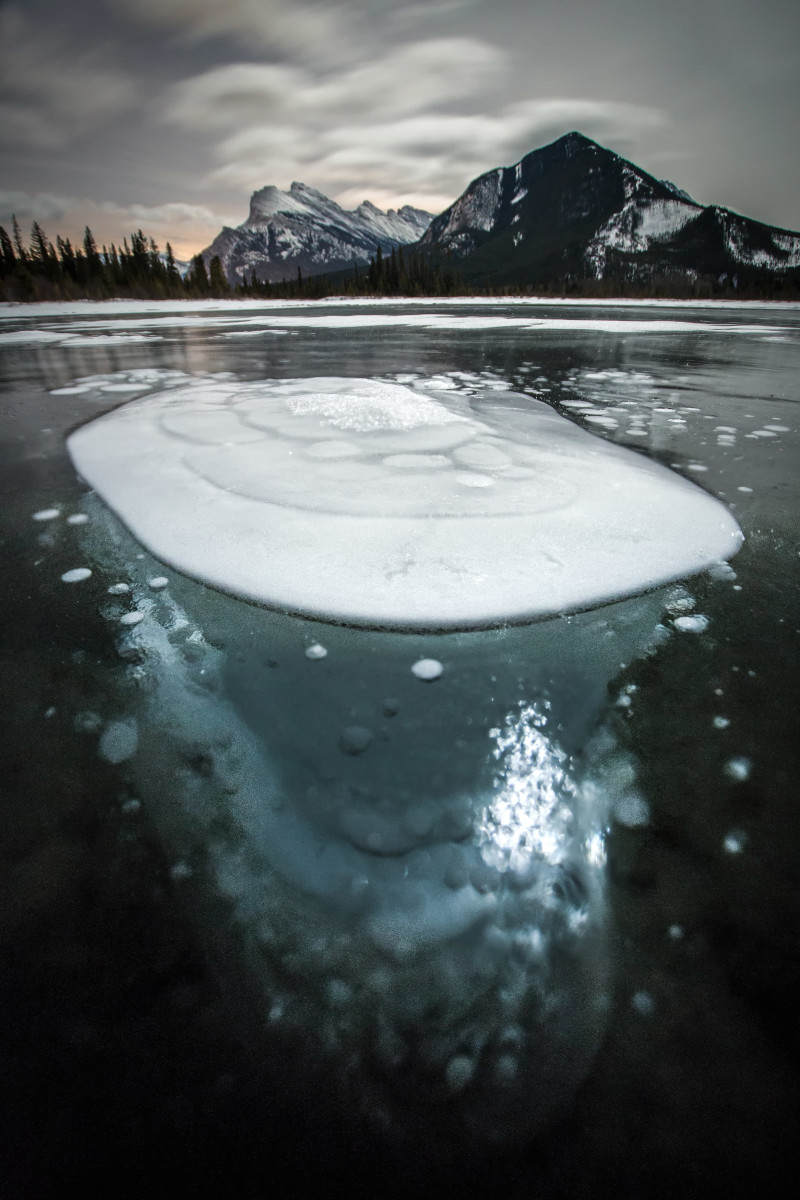 methane bubbles