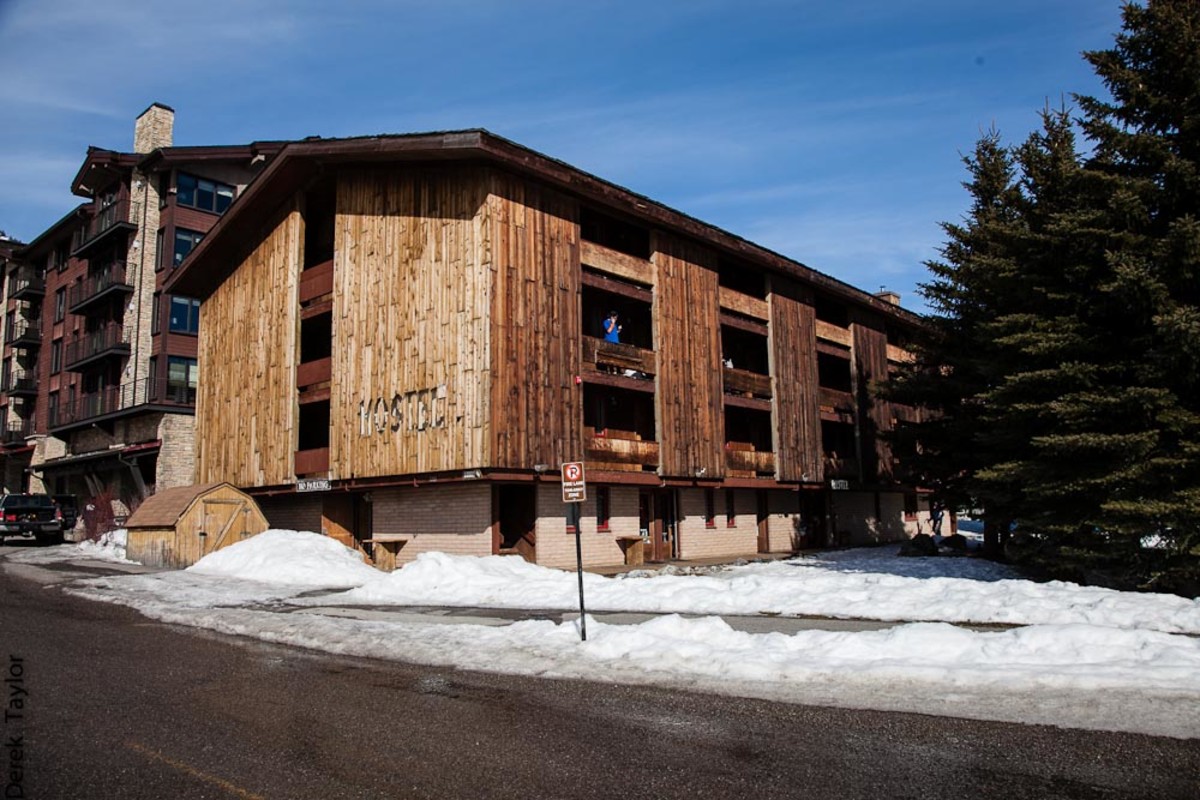 In the shadow of Jackson Hole, Wyoming's luxury hotels, The Hostel offers good, clean, affordable accommodation.