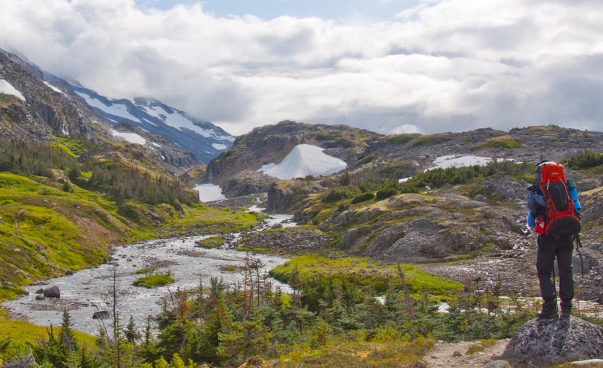 The Chilkoot Trail still contains remnants of the Yukon Gold Rush; Photo courtesy of Yukon Wild