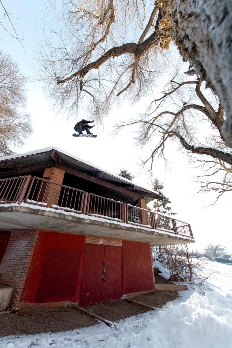 Action sports photography oftentimes means staying out of the way of the athlete; Photo by Haywood-Sullivan