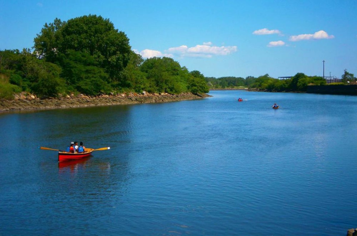 A city like New York is surrounded by water—the perfect escape from busy sidewalks; Photo courtesy of Outdoorfest.com