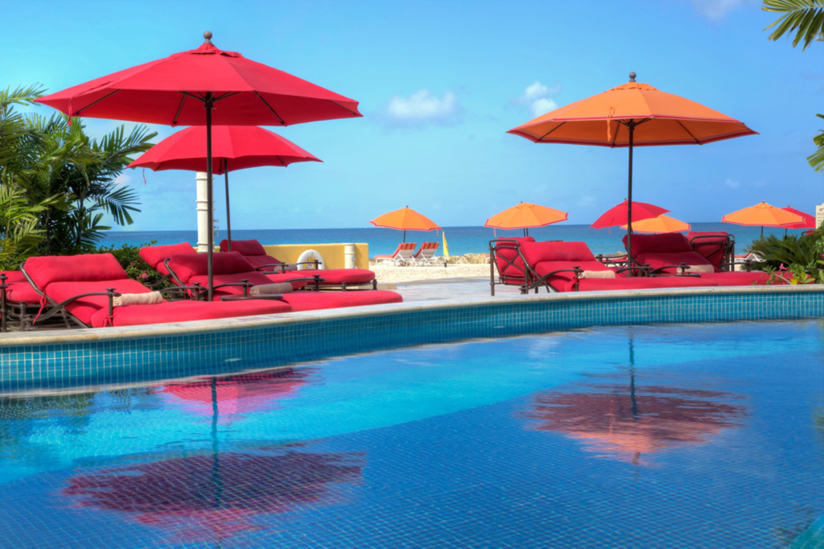 The models of the Surfing Swim Issue stayed at Barbados' Sea Breeze Beach Hotel during their trip to the island; Photo courtesy of Barbados Tourism Marketing Inc.