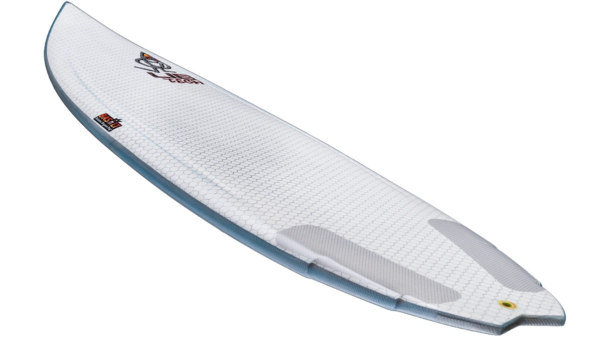 A Ryan Carlson–designed Lib Tech surfboard. Photo: Courtesy of Lib Tech