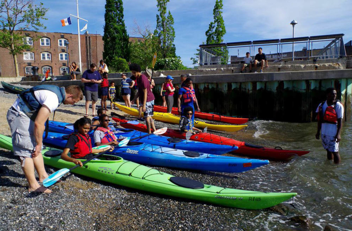 Knapp suggests thinking less about a city's urban features and more about its natural terrain; Photo courtesy of Outdoorfest.com