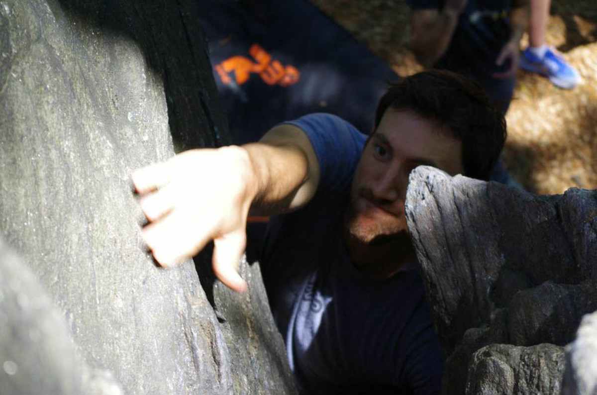 Outdoorfest is a 10-day, city-wide adventure festival in New York that includes bouldering in Central Park; Photo courtesy of Outdoorfest.com