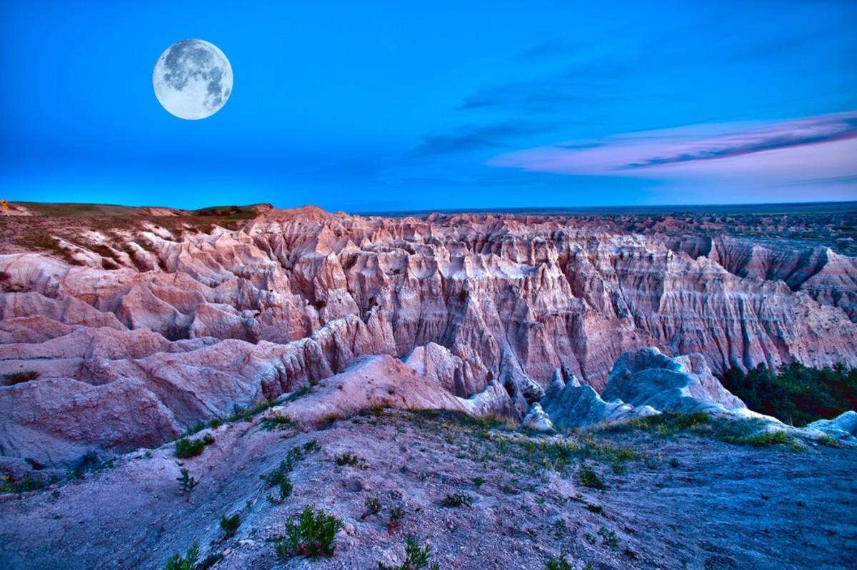 The Badlands of South Dakota. Photo: Courtesy of Shutterstock