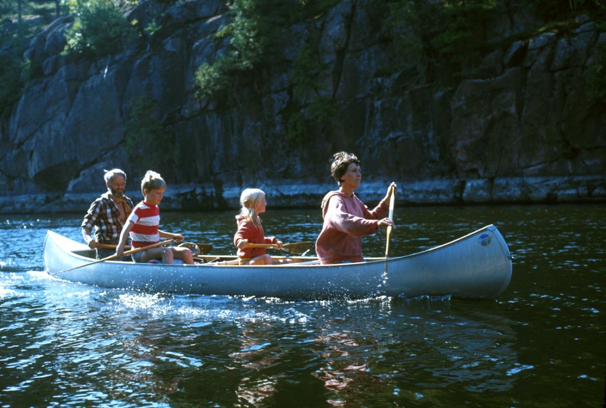 sm family canoe french river