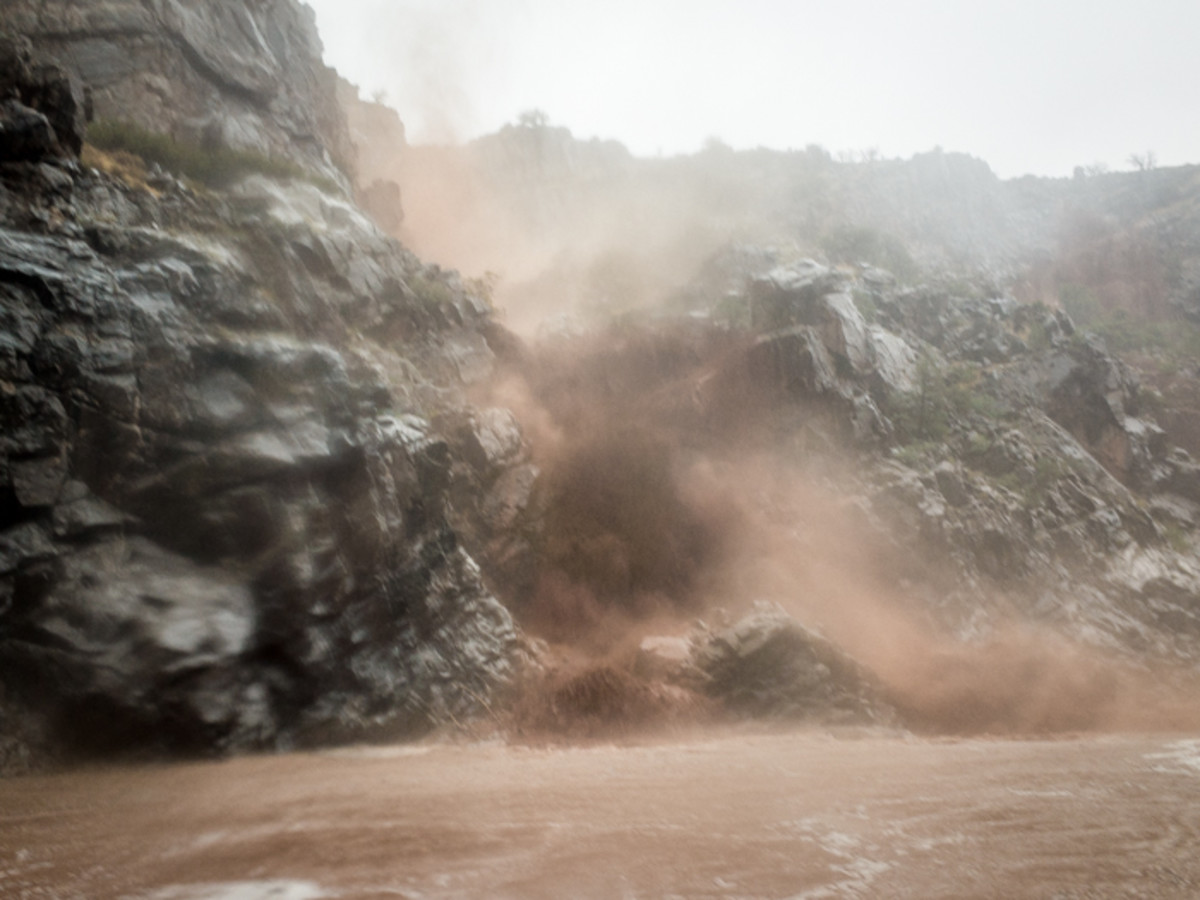 westwater flash flood video